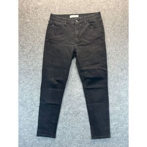 Kancan Women's Jeans Size 11 29‎ Skinny Black Stretch High Rise Denim